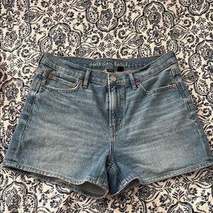 American Eagle Outfitters Blue Jean Shorts Relaxed Fit